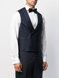 Brunello Cucinelli Brunello Cucinelli Double Buttoned Sleeveless Waistcoat