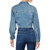 Womens Crop Denim Denim Jacket