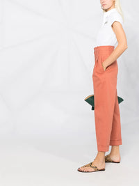 Brunello Cucinelli Cropped Straight-Leg Trousers