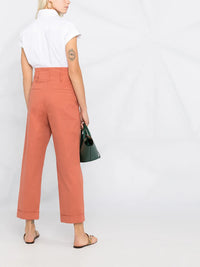 Brunello Cucinelli Cropped Straight-Leg Trousers