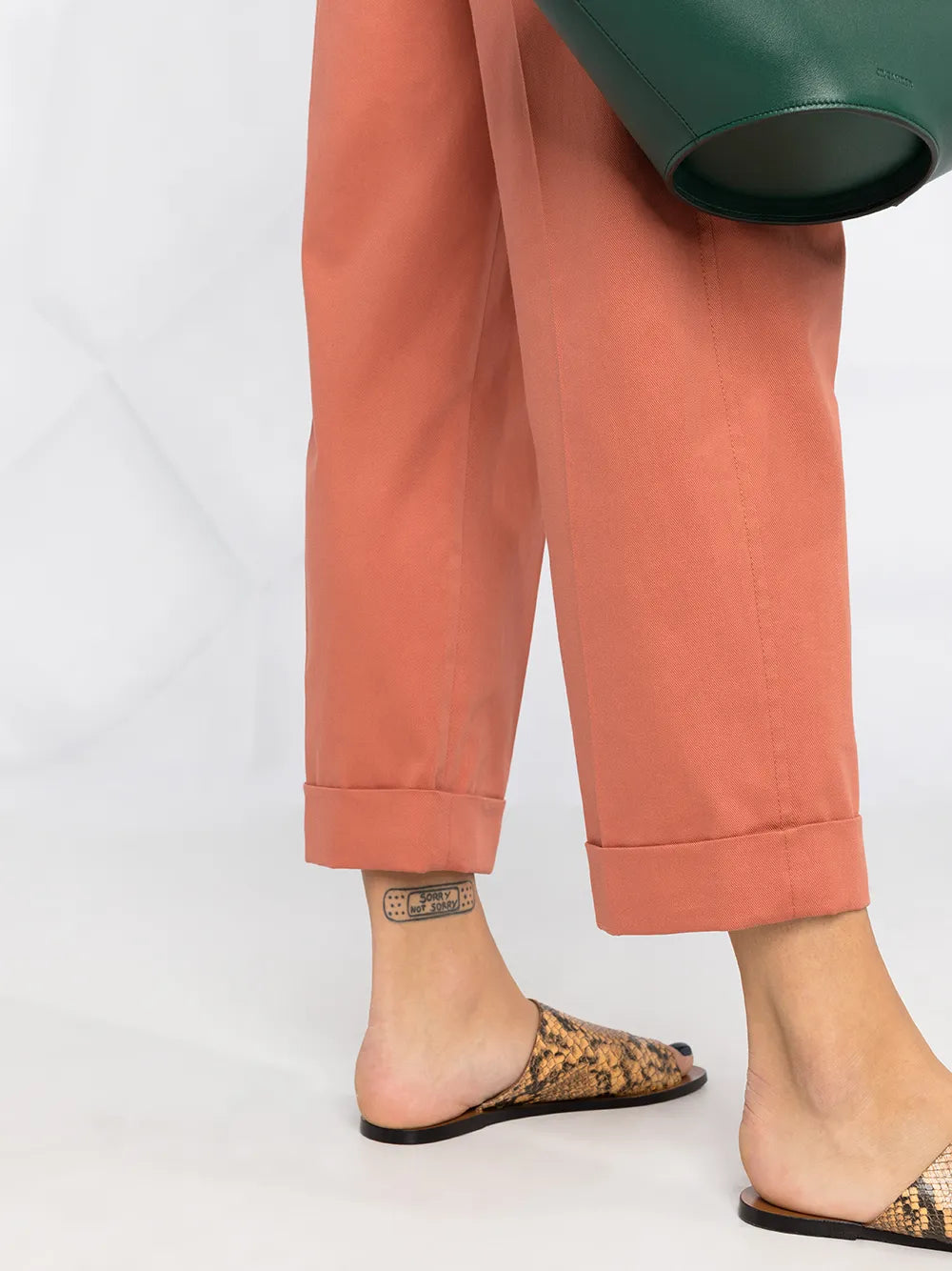 Brunello Cucinelli Cropped Straight-Leg Trousers