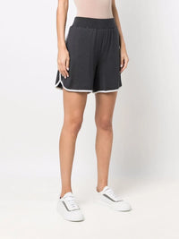 Brunello Cucinelli Brunello Cucinelli Cashmere-Blend Elastic Waist Shorts