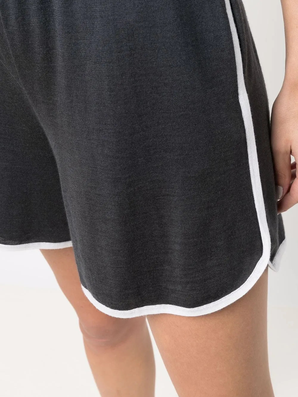 Brunello Cucinelli Brunello Cucinelli Cashmere-Blend Elastic Waist Shorts