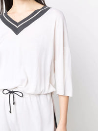 Brunello Cucinelli Brunello Cucinelli V-Neck Fine-Knit Top