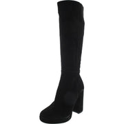 Marcello Womens Suede Mid-Calf Boots