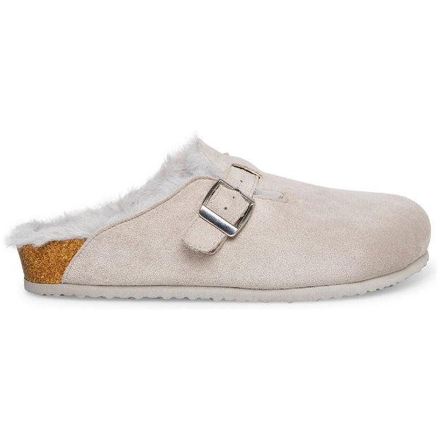 Prance-F  Womens Faux Fur/Suede Slide On Slip-On Shoes