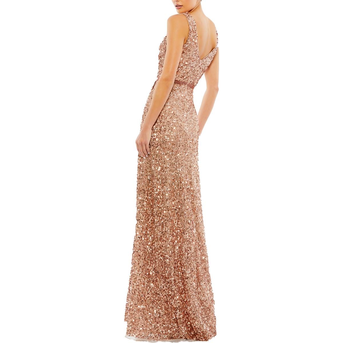 Womens Squined Formal Evening Dress