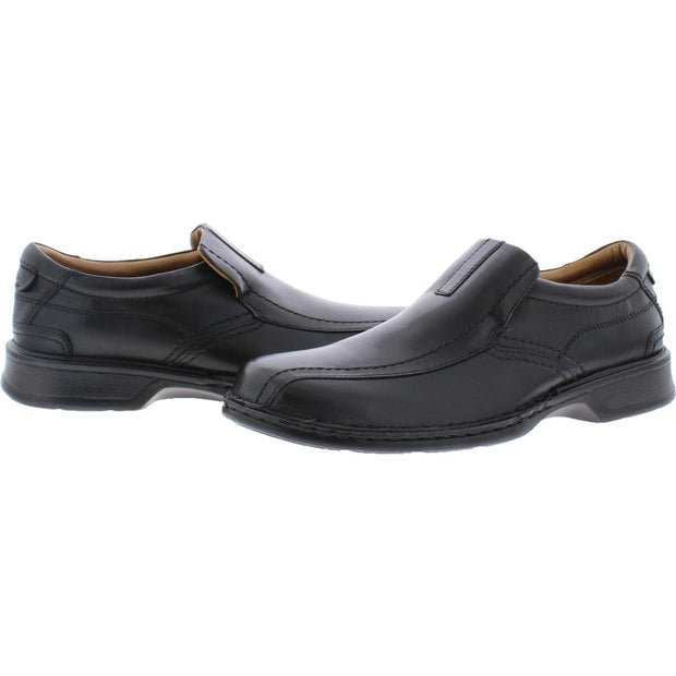 Escalade Step Mens Leather Cushioned Loafers