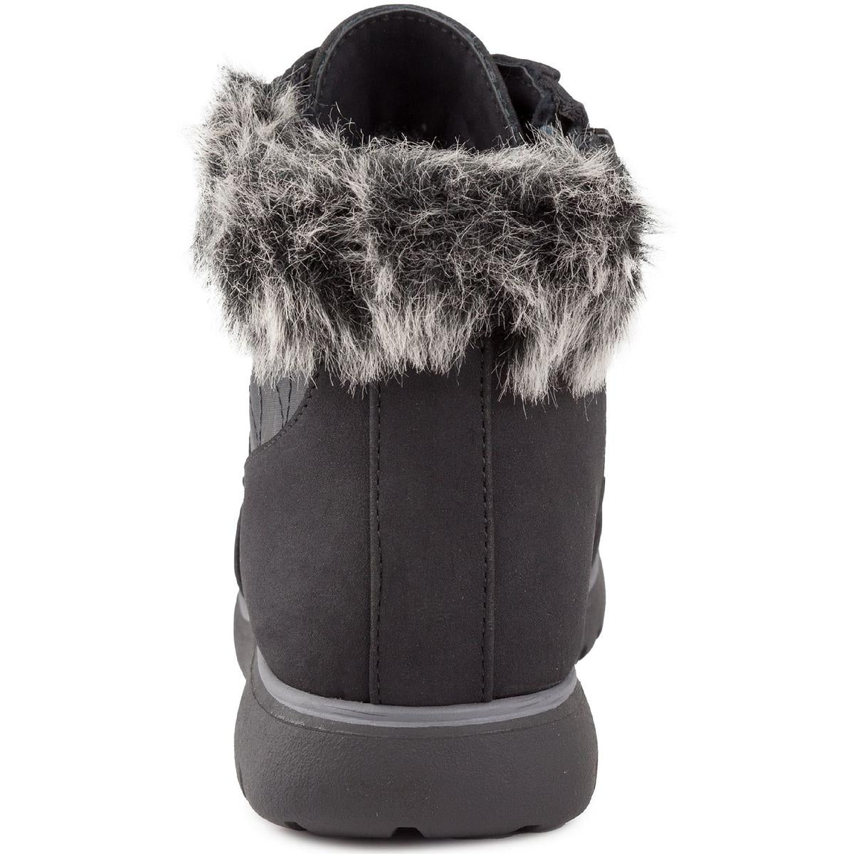 Wanona Womens Faux Suede Bootie Ankle Boots