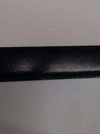 Romeo Gigli C956/3R NERO.MORO Black/Brown Leather Adjustable Mens Belt