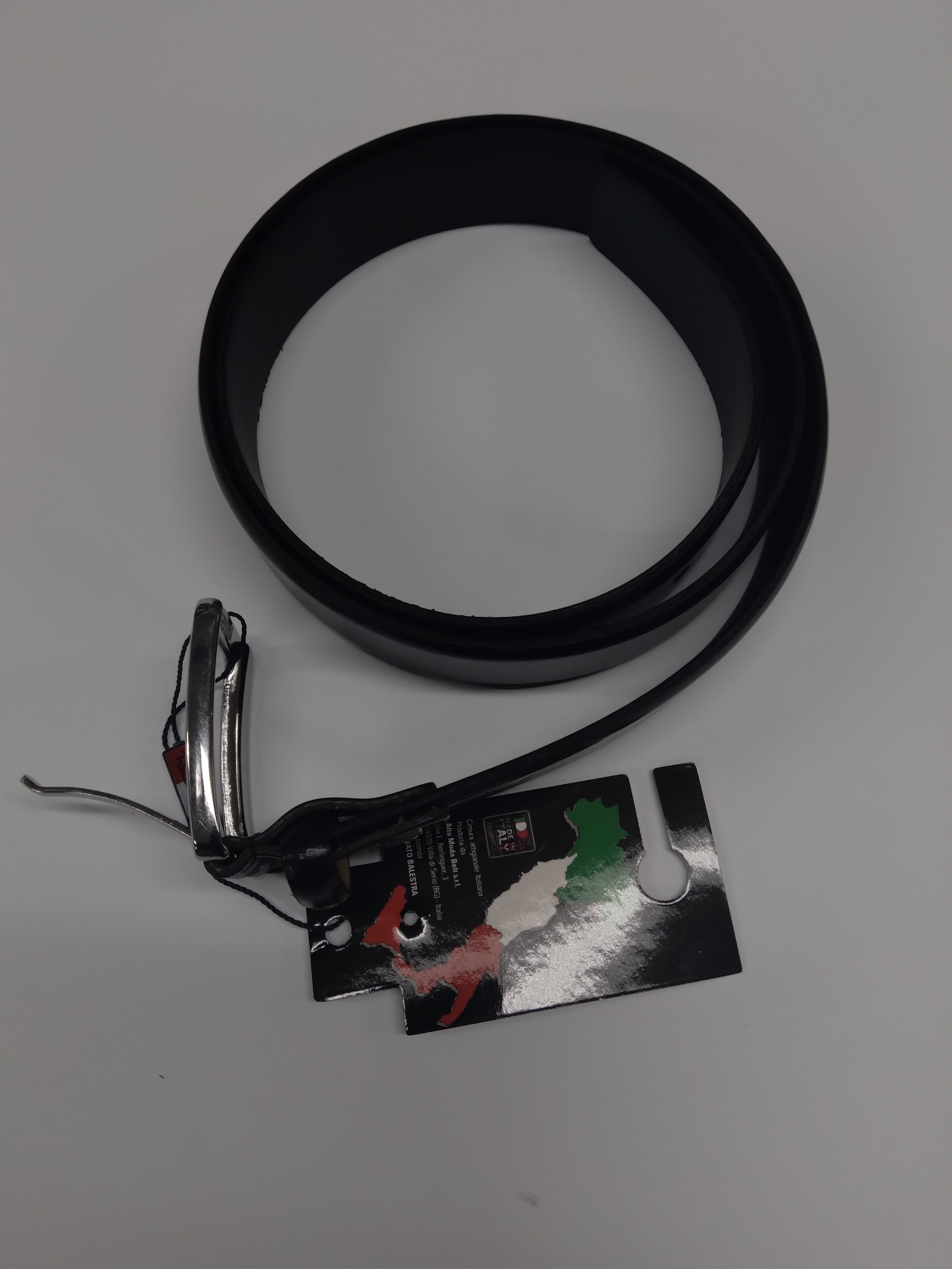Renato Balestra ADOLFO Leather Mens Belt