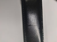 Romeo Gigli C956/3R NERO.MORO Black/Brown Leather Adjustable Mens Belt