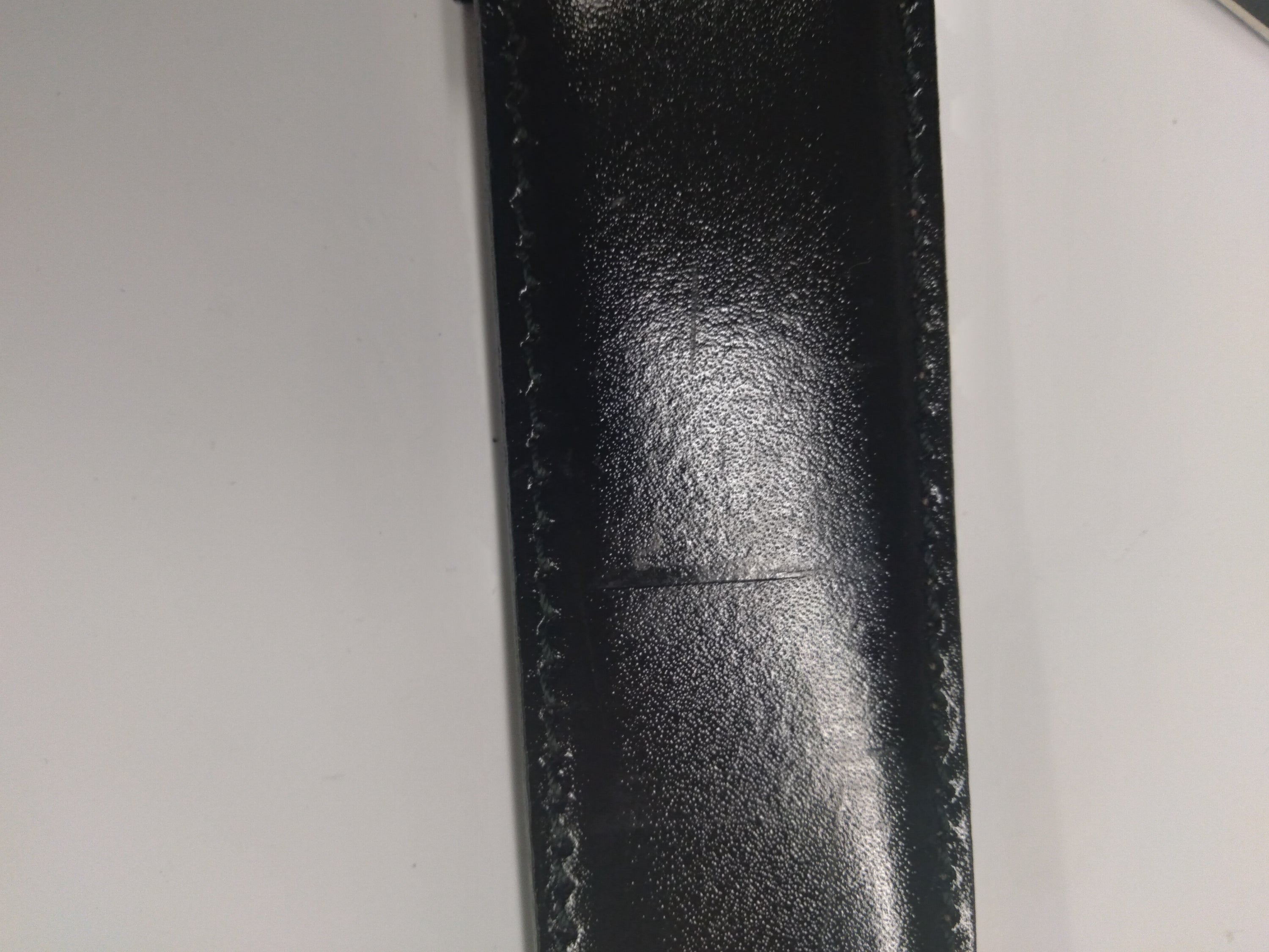 Romeo Gigli C956/3R NERO.MORO Black/Brown Leather Adjustable Mens Belt