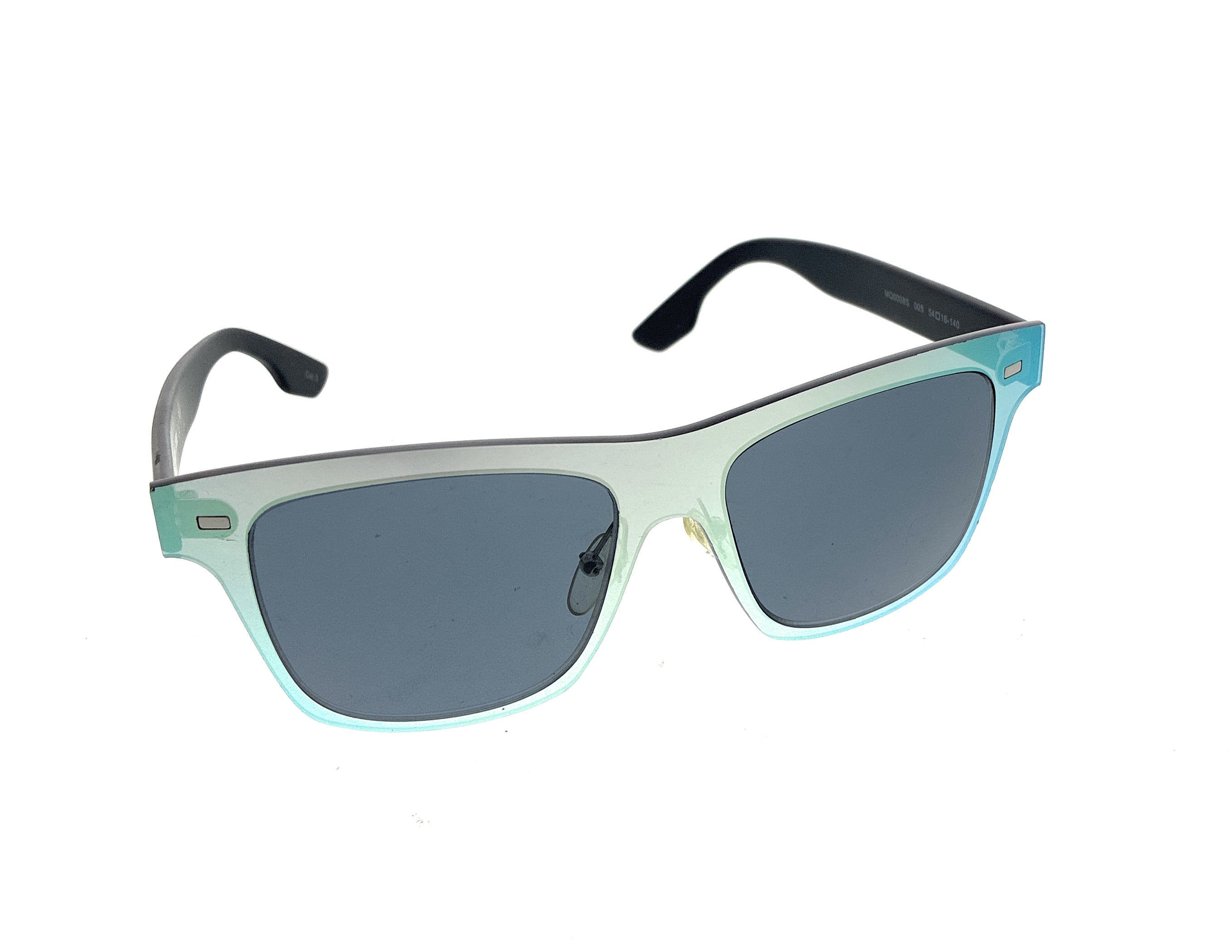 McQ Clear Rectangle MQ0008S-005 Sunglasses