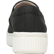 Tia Womens Faux Leather Comfort Slip-On Sneakers
