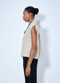 Issey Miyake Issey Miyake Women Asymmetric Zip Detail Top