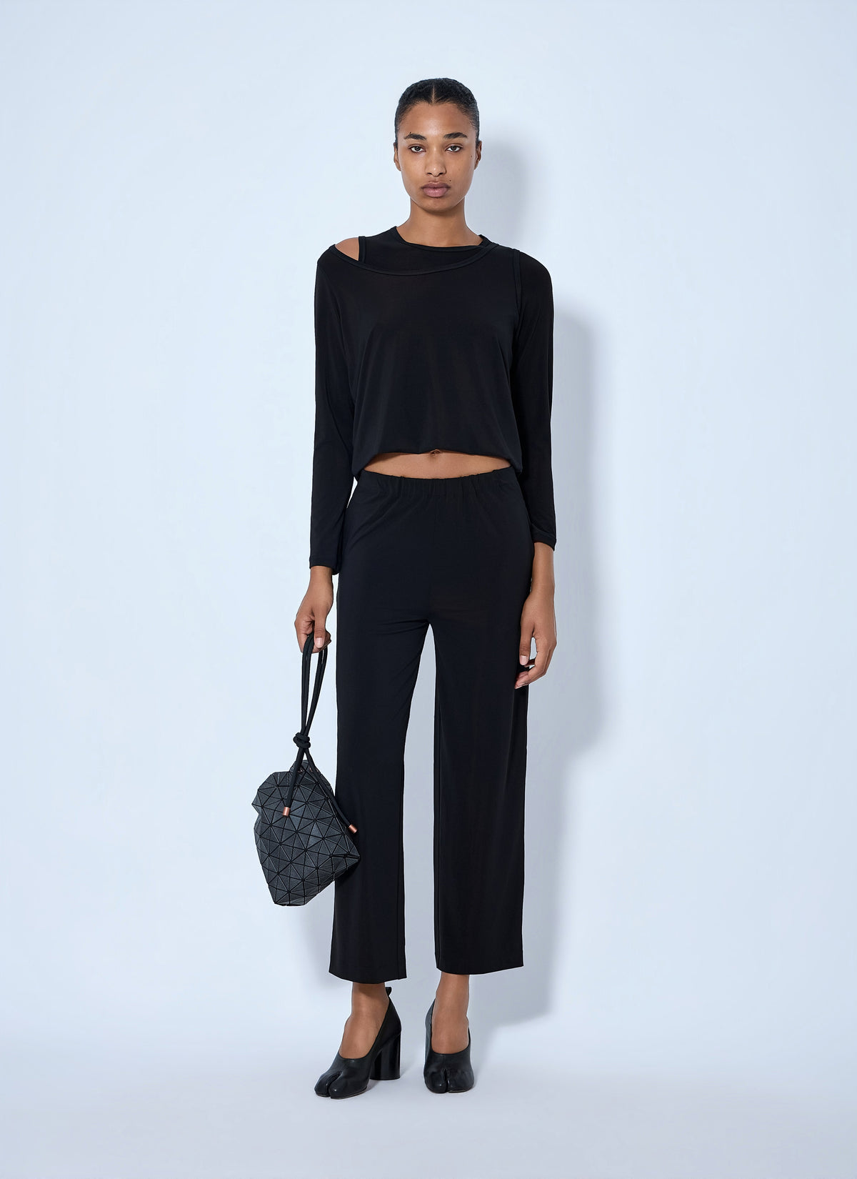 Issey Miyake Women Elasticated Waist Trousers