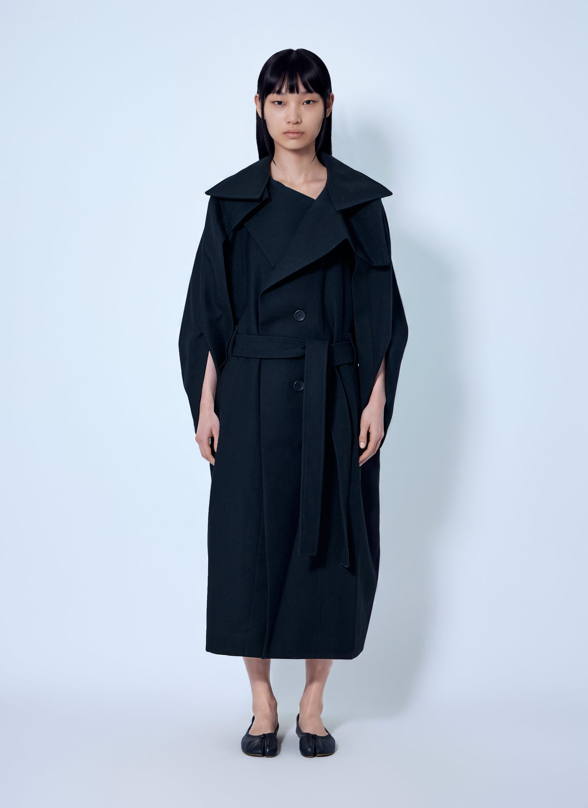 Issey Miyake Issey Miyake Women Calligraph Trench Coat