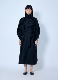 Issey Miyake Issey Miyake Women Calligraph Trench Coat