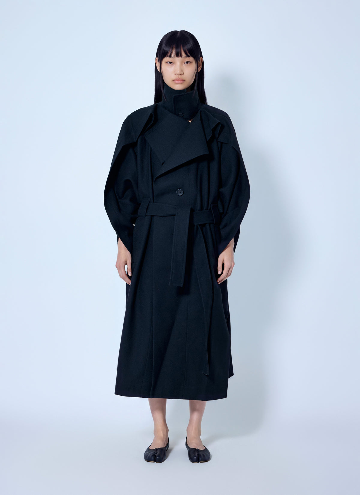 Issey Miyake Issey Miyake Women Calligraph Trench Coat