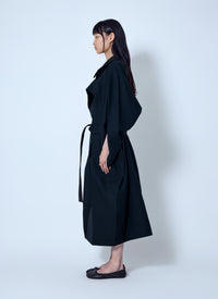 Issey Miyake Issey Miyake Women Calligraph Trench Coat