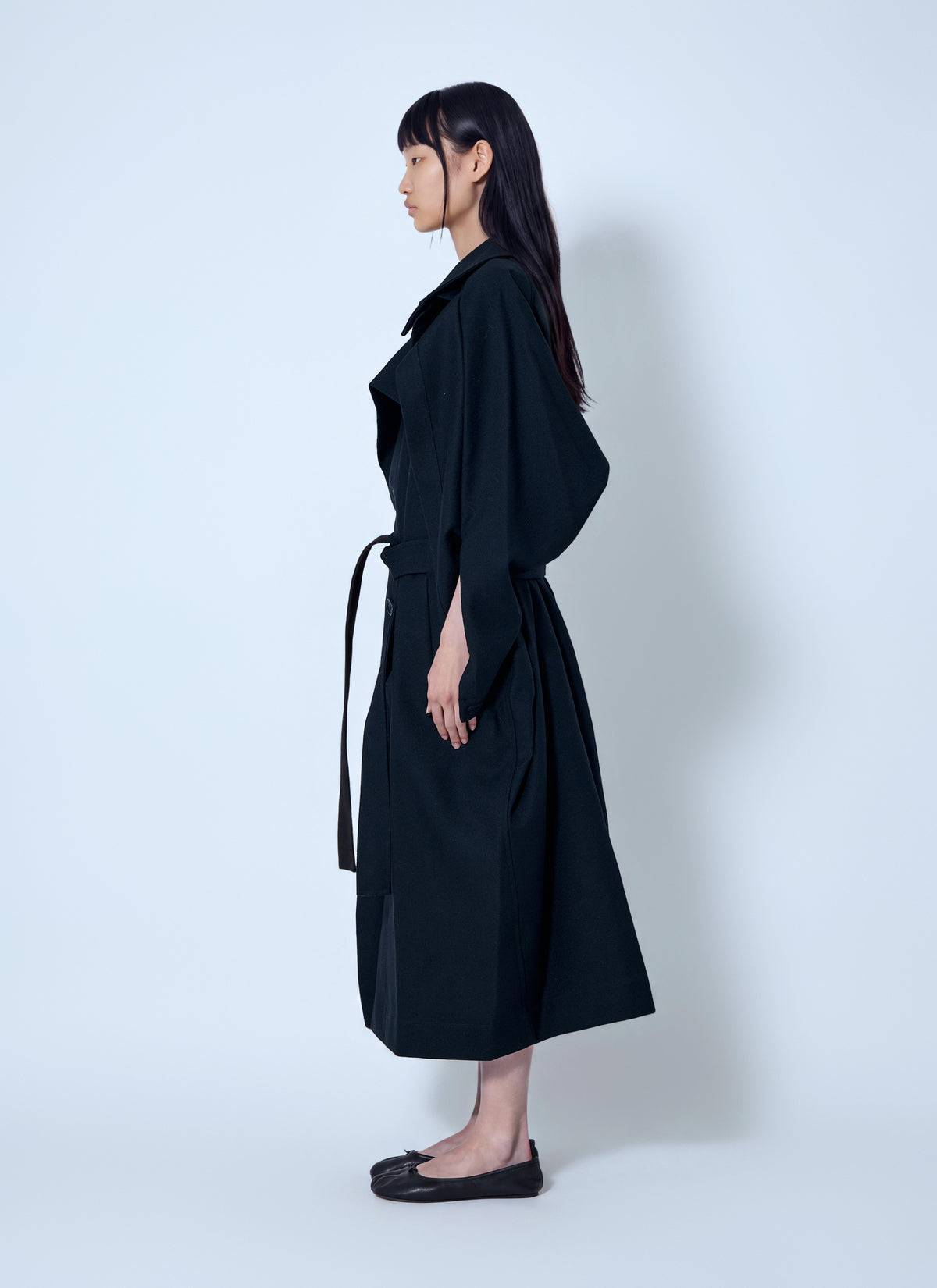 Issey Miyake Issey Miyake Women Calligraph Trench Coat