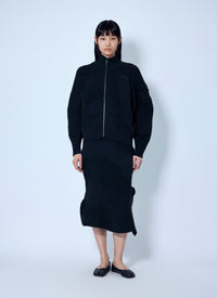 Issey Miyake Issey Miyake Women Kone Kone Ribbed Knitted Jacket