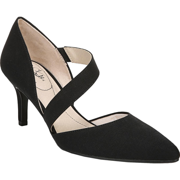 Suki Womens Padded Insole Slip On D'Orsay Heels
