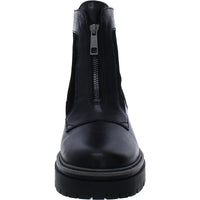 Jett Womens Suede Lugged Sole Ankle Boots
