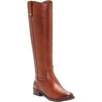 INC Womens Fawne Leather Knee-High Riding Boots 5 Medium Cognac