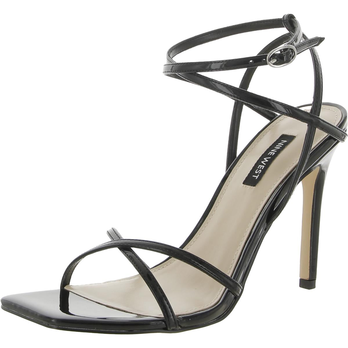 Tidle Womens Ankle Strap Dressy Heels