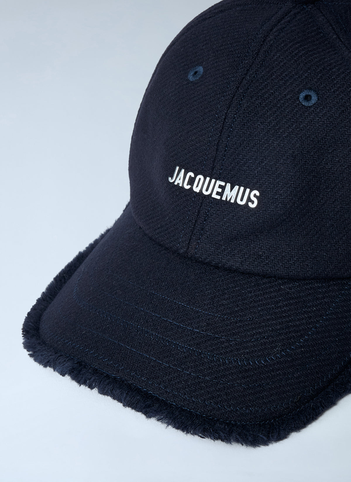 Jacquemus Men Logo Motif Baseball Cap