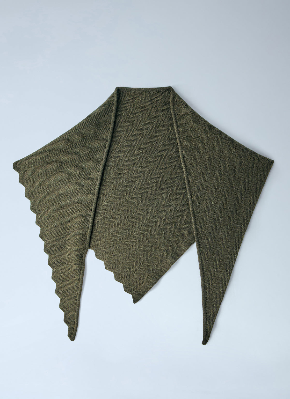 Jacquemus Men Le Chale Chevron Scarf