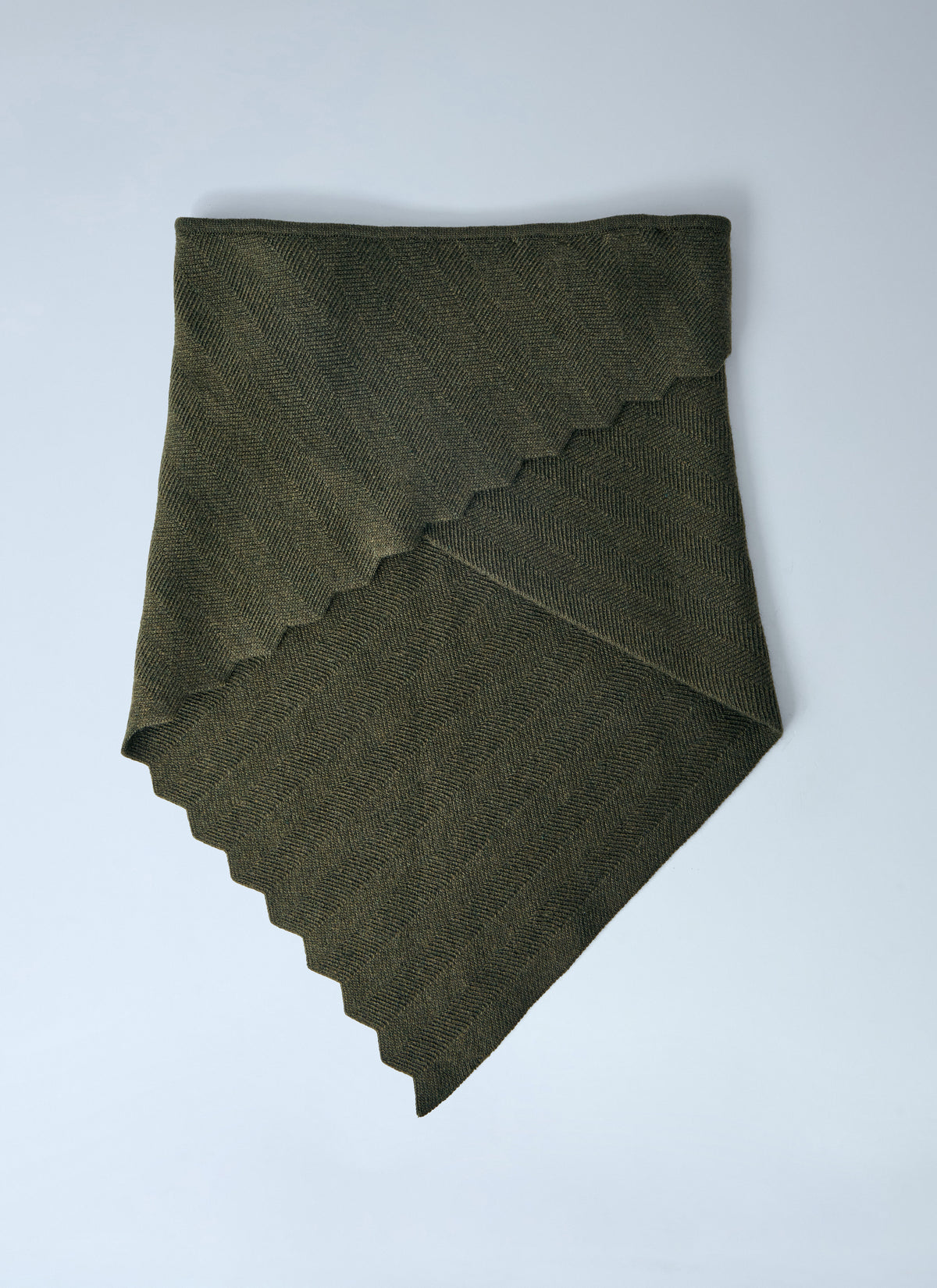 Jacquemus Men Le Chale Chevron Scarf