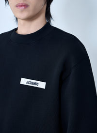 Jacquemus Men Le Camionneur Gros Grain Sweatshirt