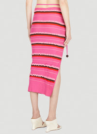 Jacquemus Women La Jupe Maille Concha Skirt