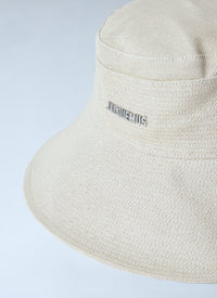 Jacquemus Women Le Bob De-Nîmes Bucket Hat