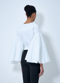 Jacquemus Women V-Neck Wrap Blouse