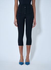 Jacquemus Jacquemus Women High-Waisted Buttoned Cycling Pants