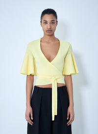 Jacquemus Jacquemus Women Wrap Knit Top
