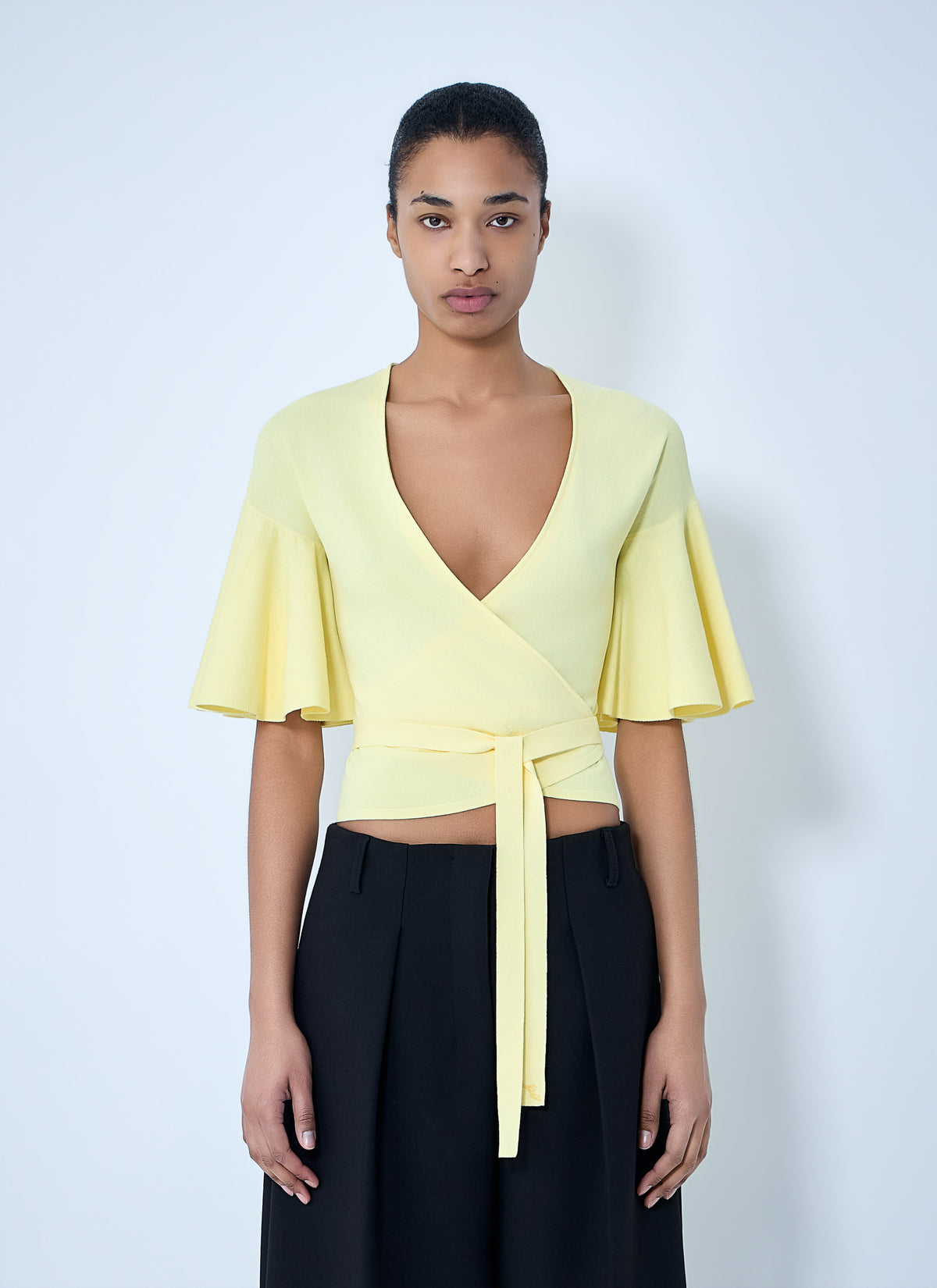 Jacquemus Jacquemus Women Wrap Knit Top