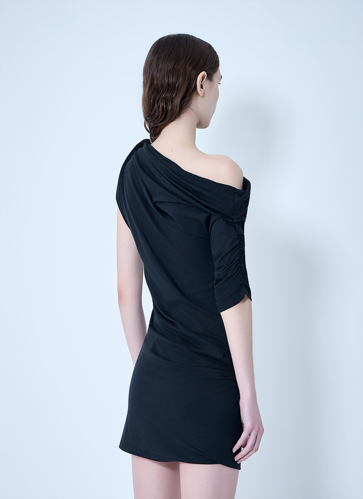 Jacquemus Women La Mini Robe Drapeado Mini Dress