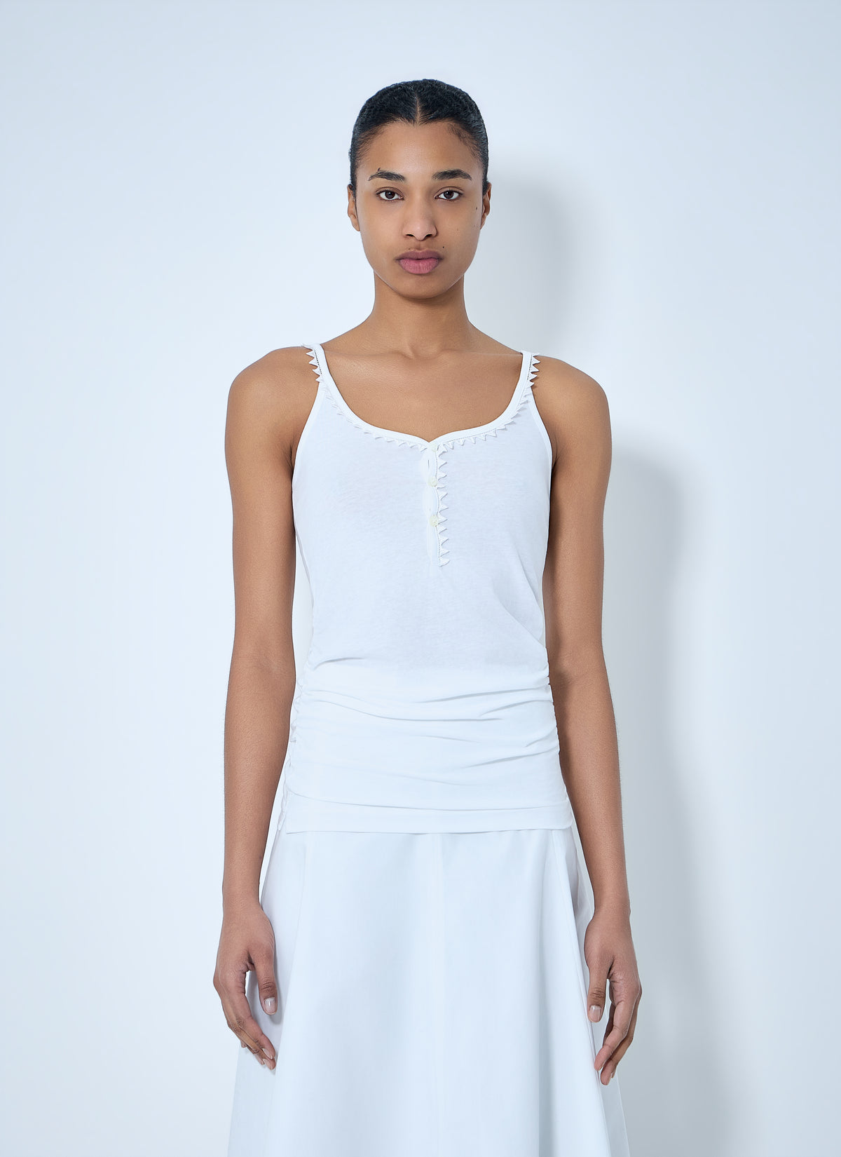 Jacquemus Jacquemus Women Ribbed Detail Camisole
