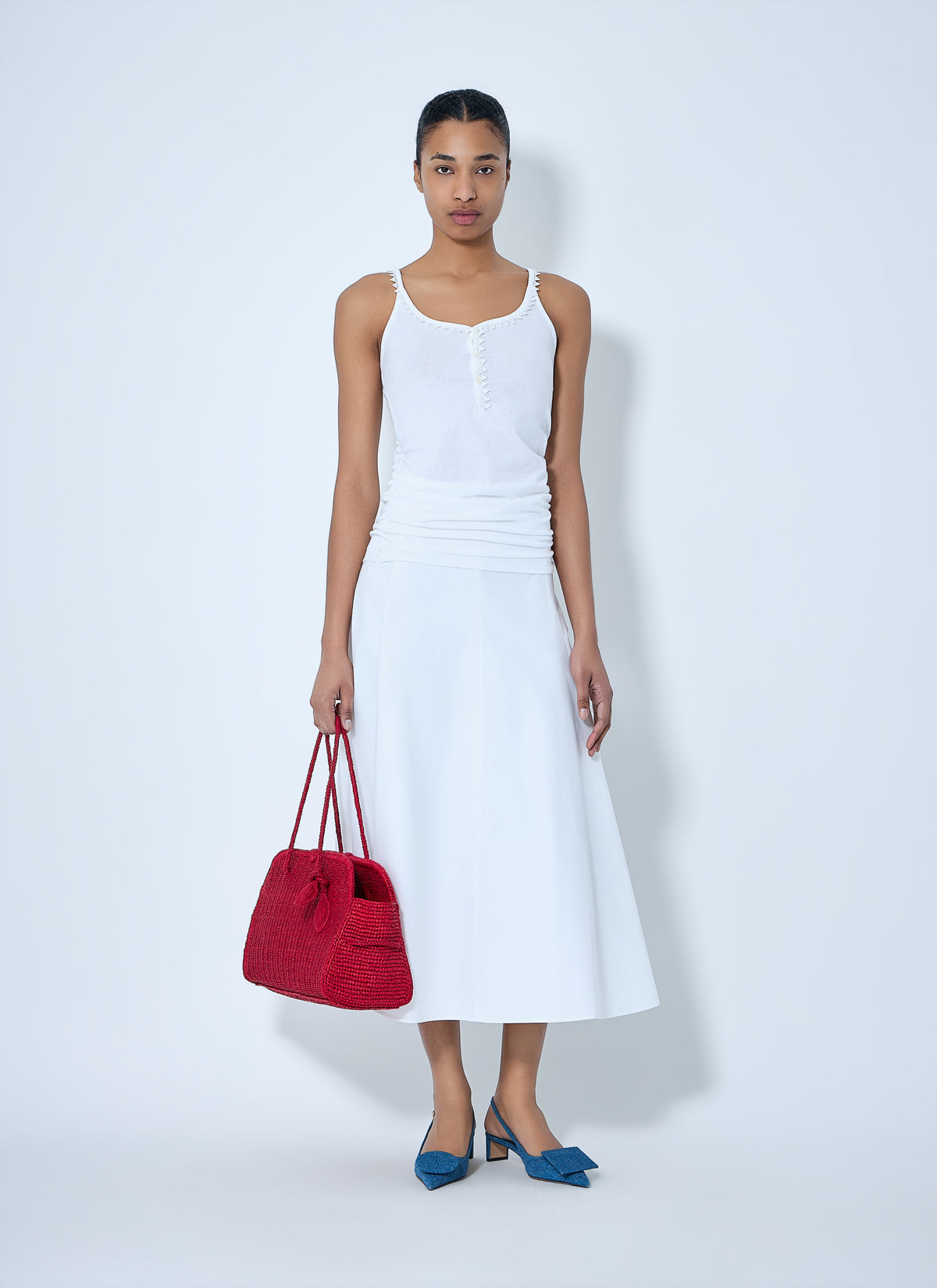 Jacquemus Jacquemus Women Ribbed Detail Camisole