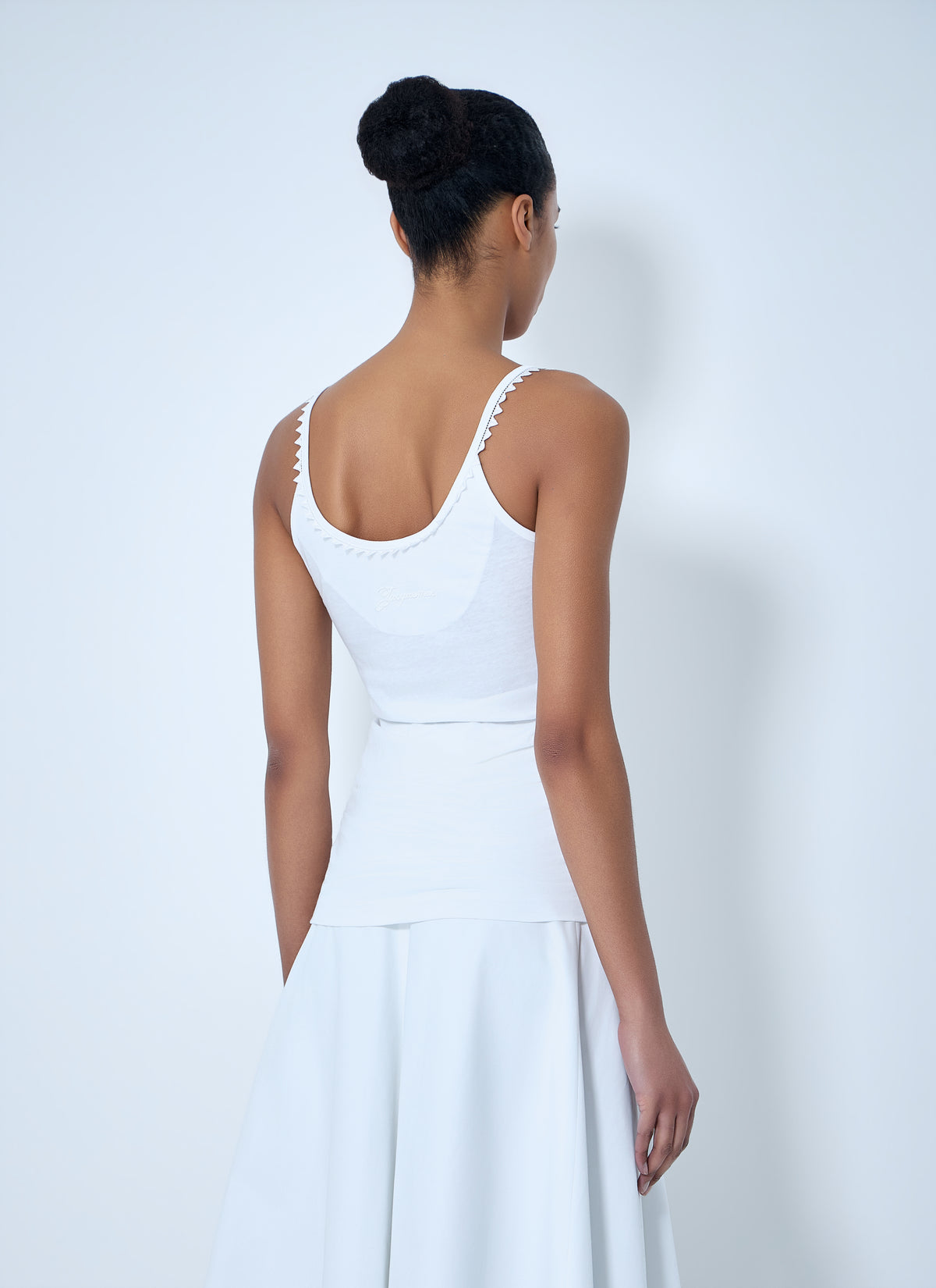 Jacquemus Jacquemus Women Ribbed Detail Camisole