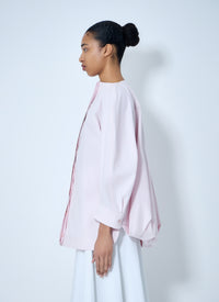 Jacquemus Women Structured Cotton Poplin Blouse