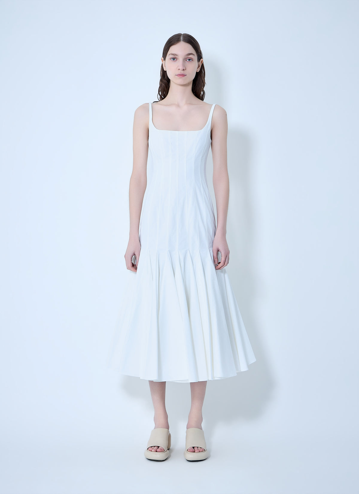 Jacquemus Women La Robe Agave Midi Dress