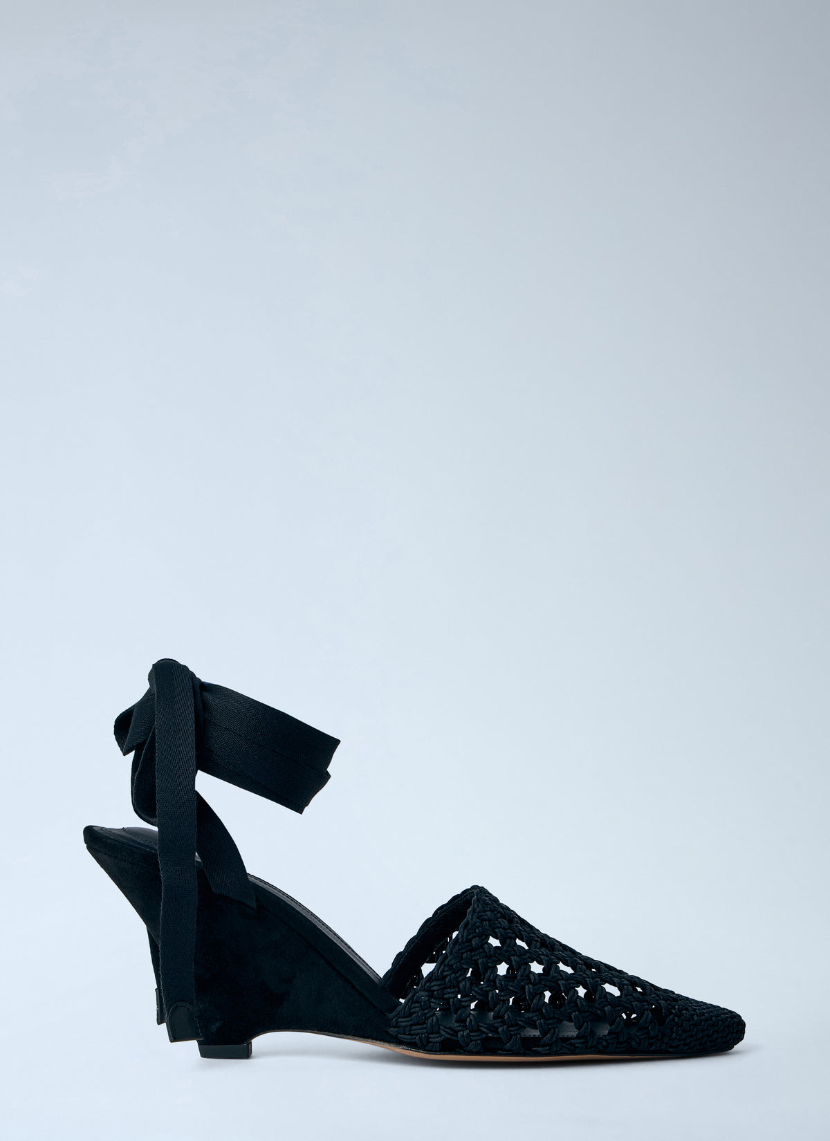 Jacquemus Women Woven Wedge Sandals