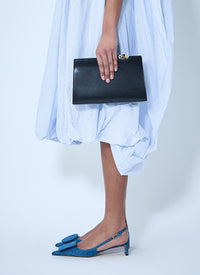 Jacquemus Jacquemus Women Le Salon Leather Shoulder Bag