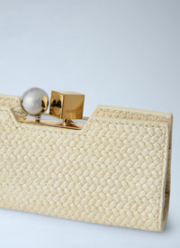 Jacquemus Women The Poireau Clutch Bag